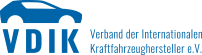 VDIK – Verband der Internationalen Kraftfahrzeughersteller e.V. Logo